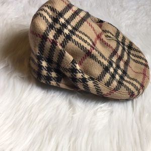 Vintage Burberry Newsboy Cap
